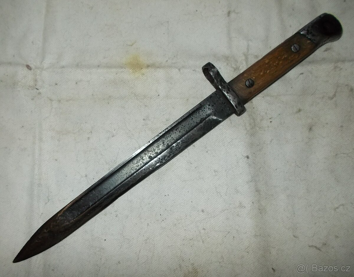 R.U. bodák, bajonet Mannlicher M.1890