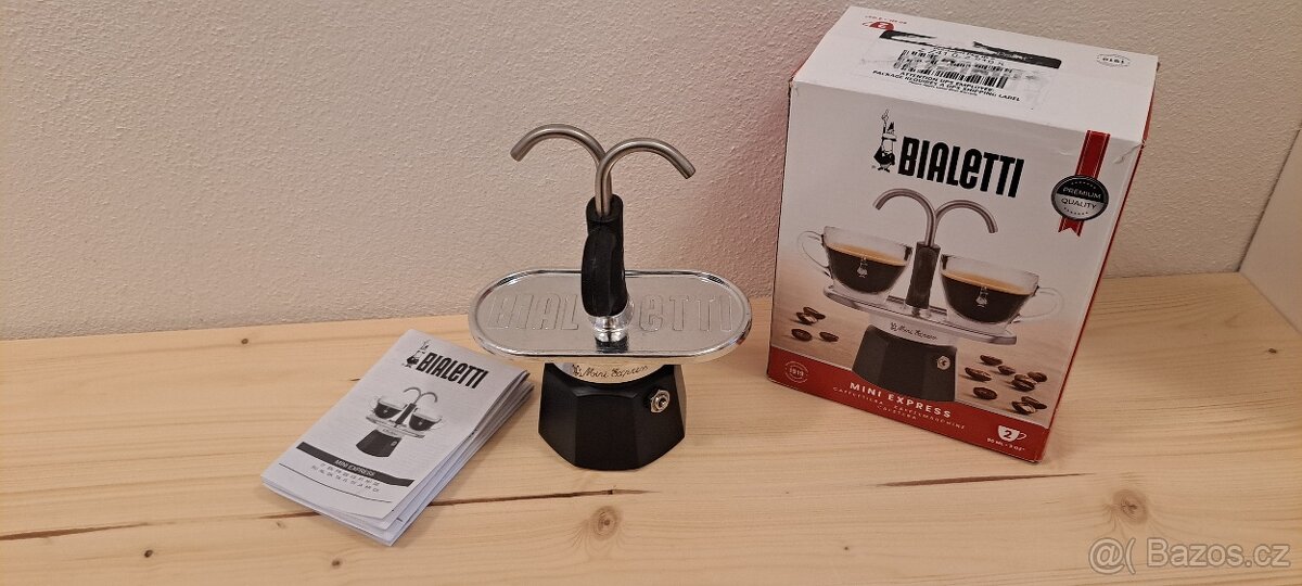 Bialetti moka konvička mini espresso - 2 šálky