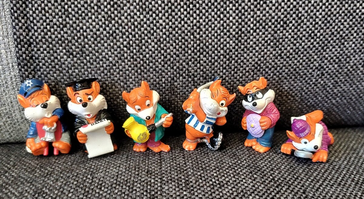 Sběratelské figurky z kinder vajíček