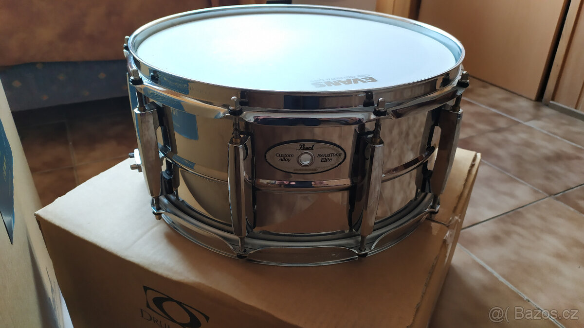 PEARL SensiTone Elite Stainless Steel snare 14x6,5