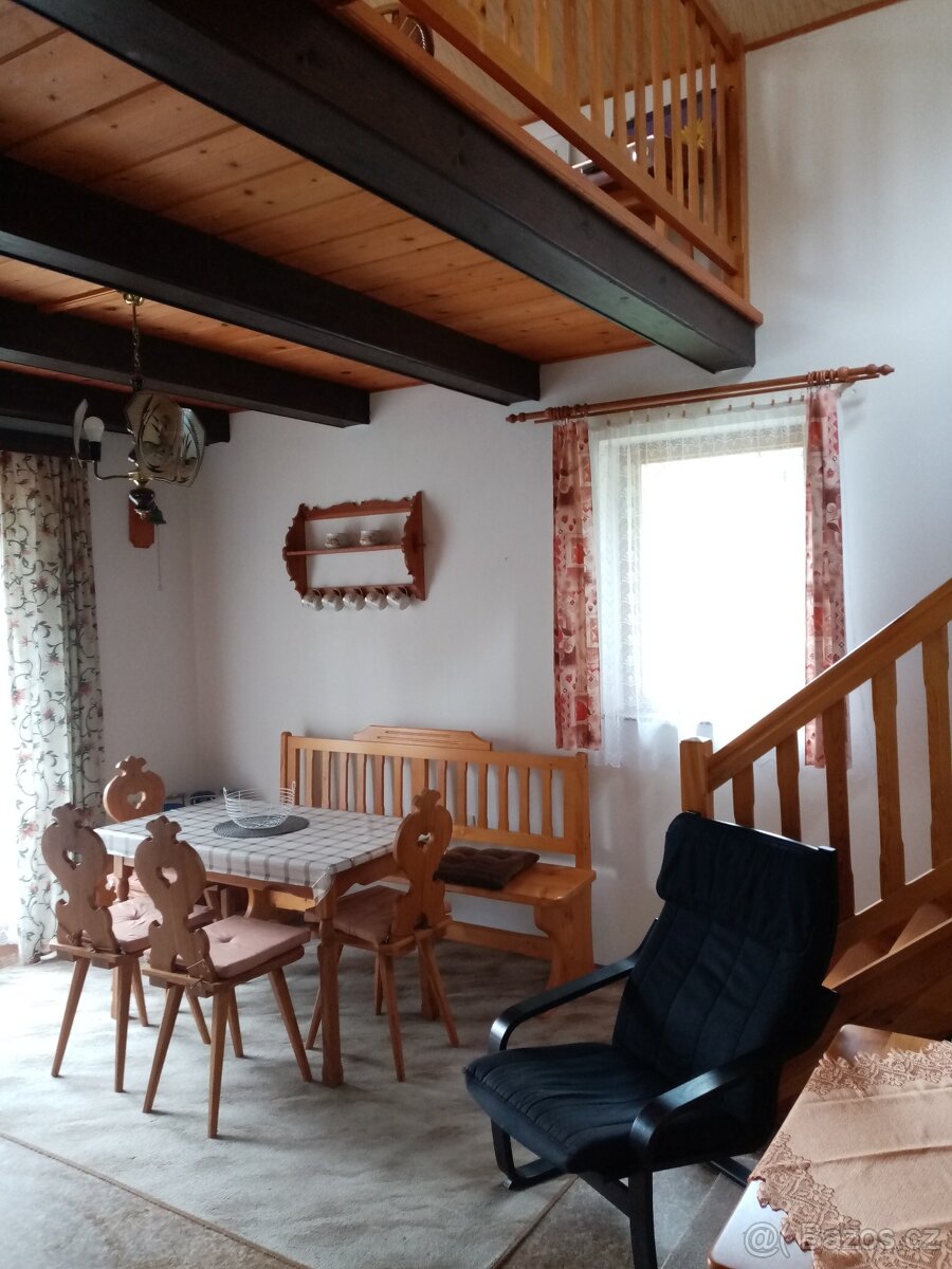 Pronájem chaty na rekreaci na Vysočině