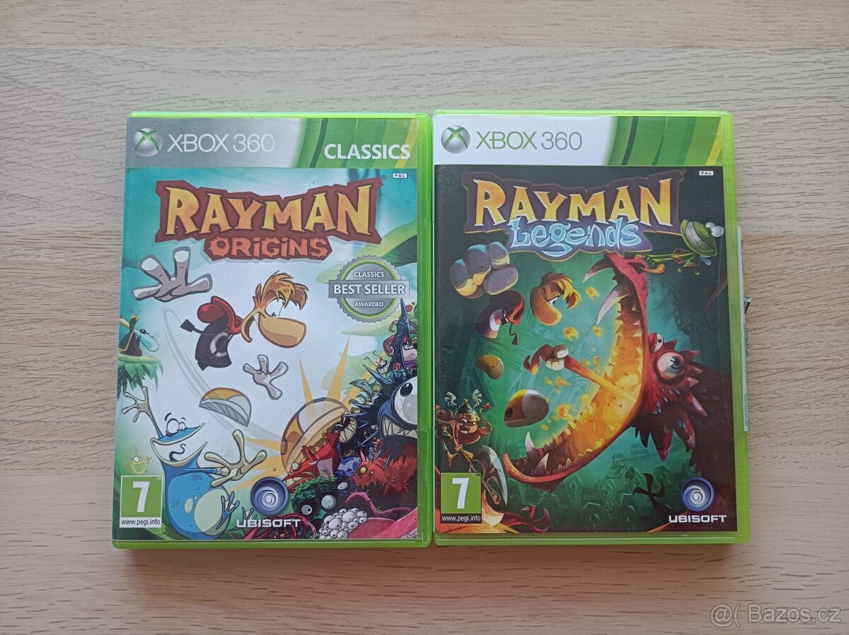 Rayman Legends + Rayman Origins na Xbox 360