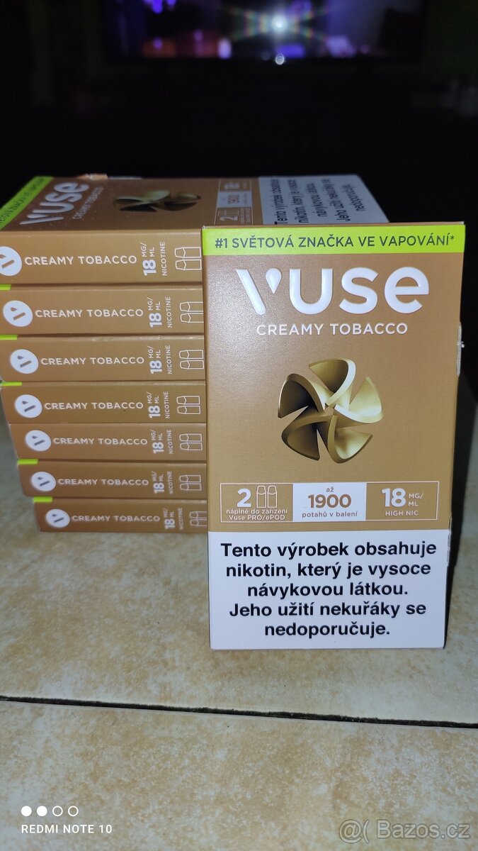 Nové náplně Vuse
