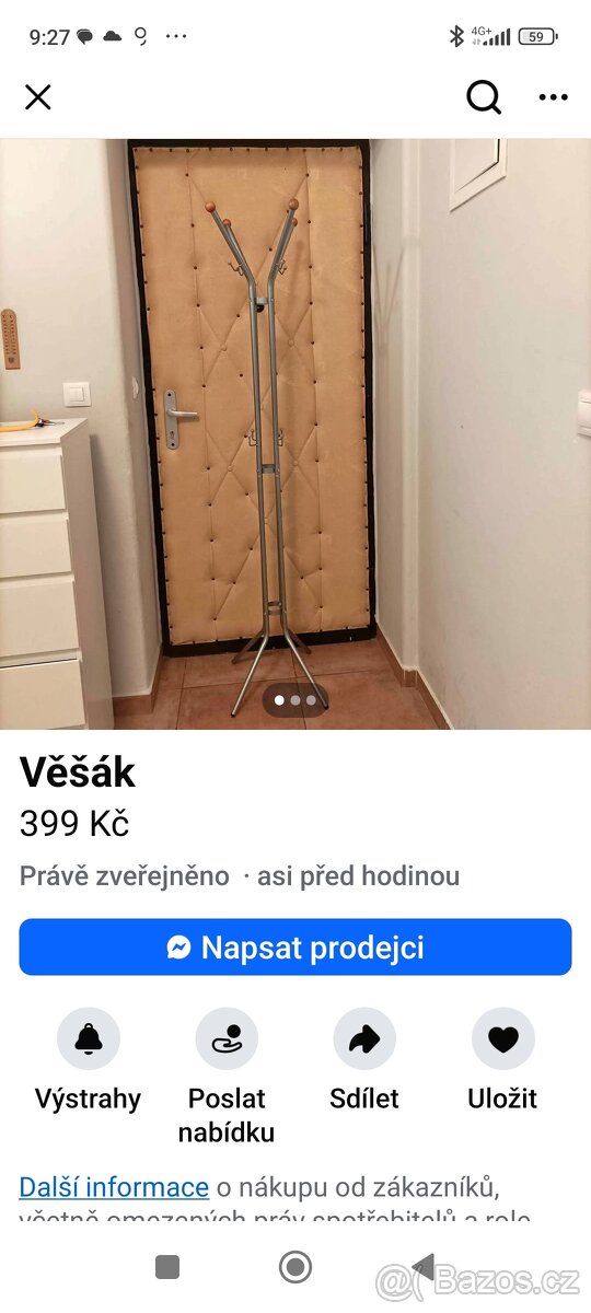 věšák