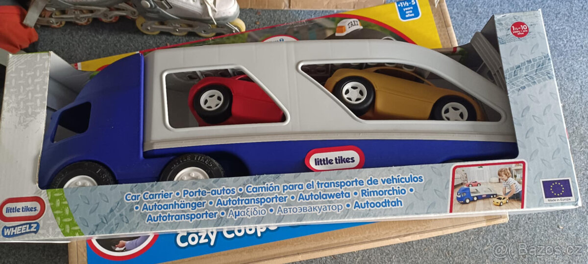 Little Tikes nosič na auto, modrý