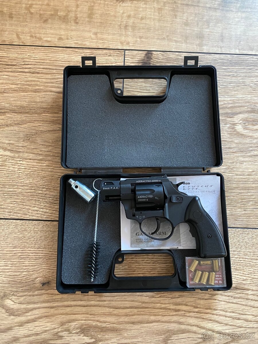 Plynový Revolver Atack Zoraki R2 2” 9mm Kat.C-I
