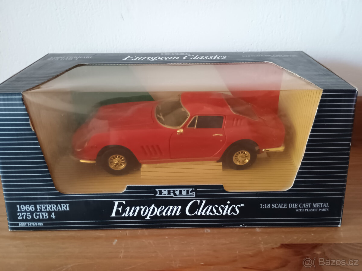 1:18 ERTL - Ferrari 275 GTB4 (1966)