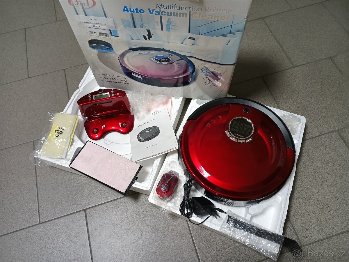 prodám robotický vysavač Huttermann 710 vč. stanice