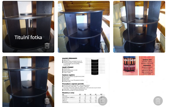 PRODÁM nový,otočný,pojizdný register na šanony