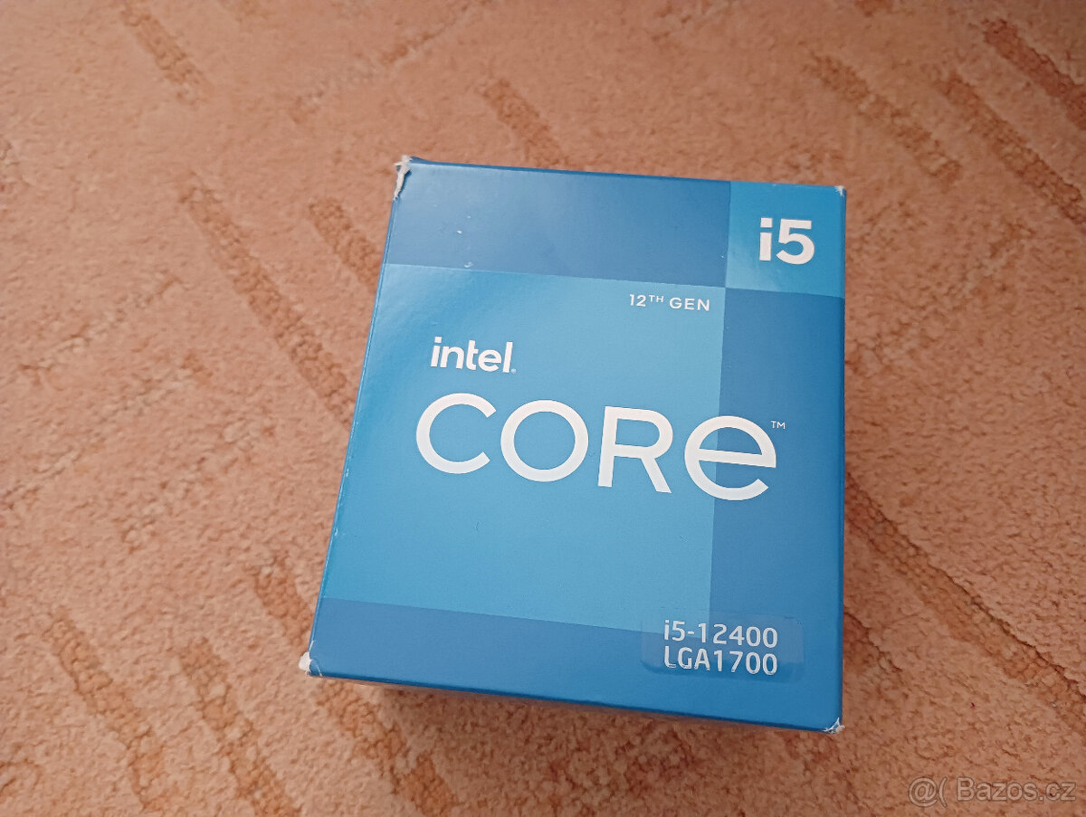 CPU Intel i5 12400,sock. 1700