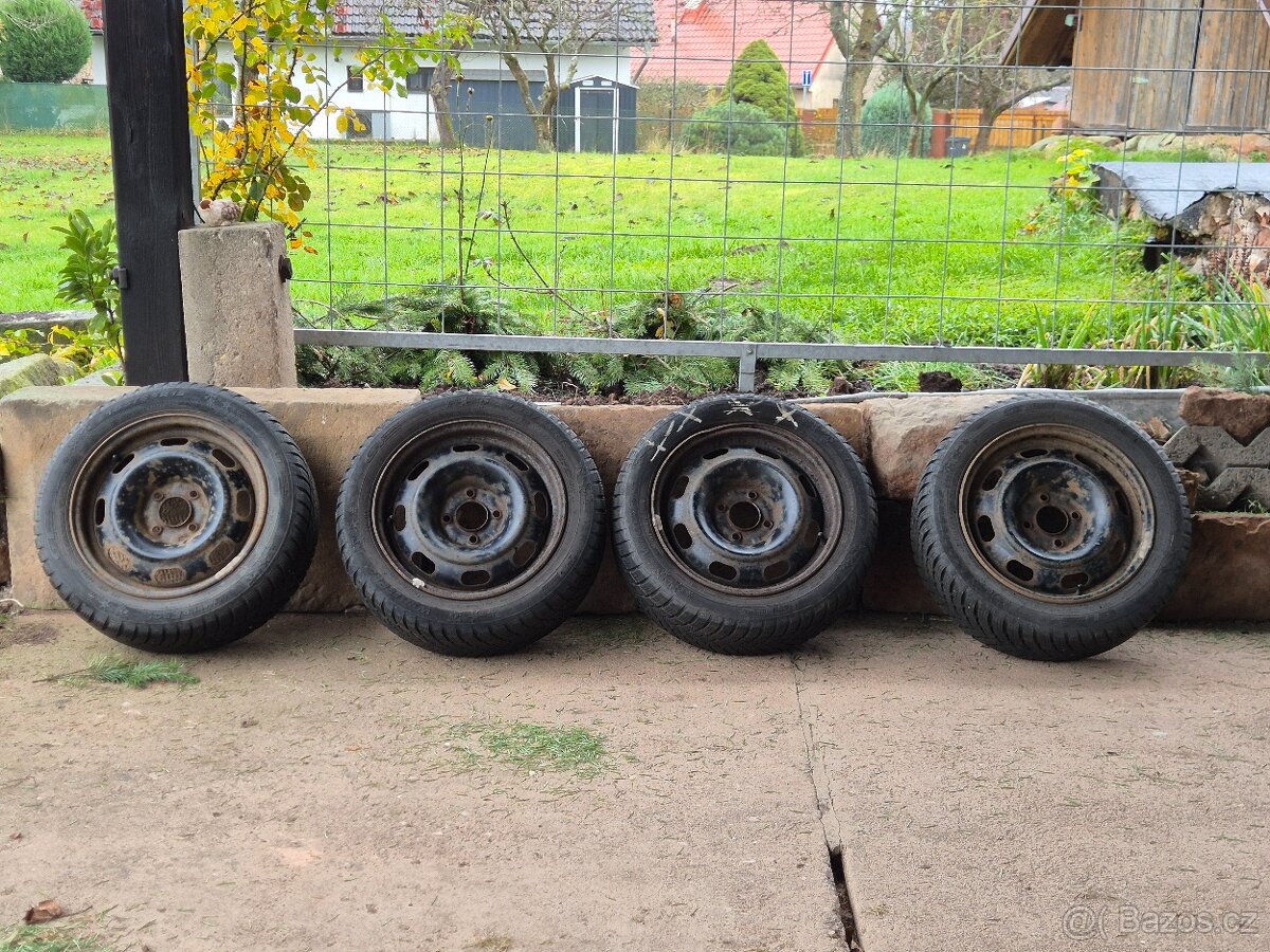 Plechové ráfky Peugeot 206 6Jx15 ET27 4x108