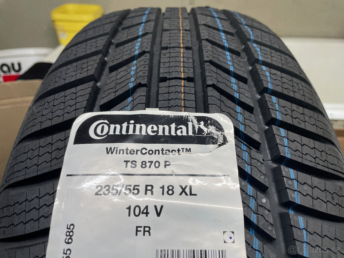 CONTINENTAL WinterContact TS870P 235/55/18 104V XL DOT2024