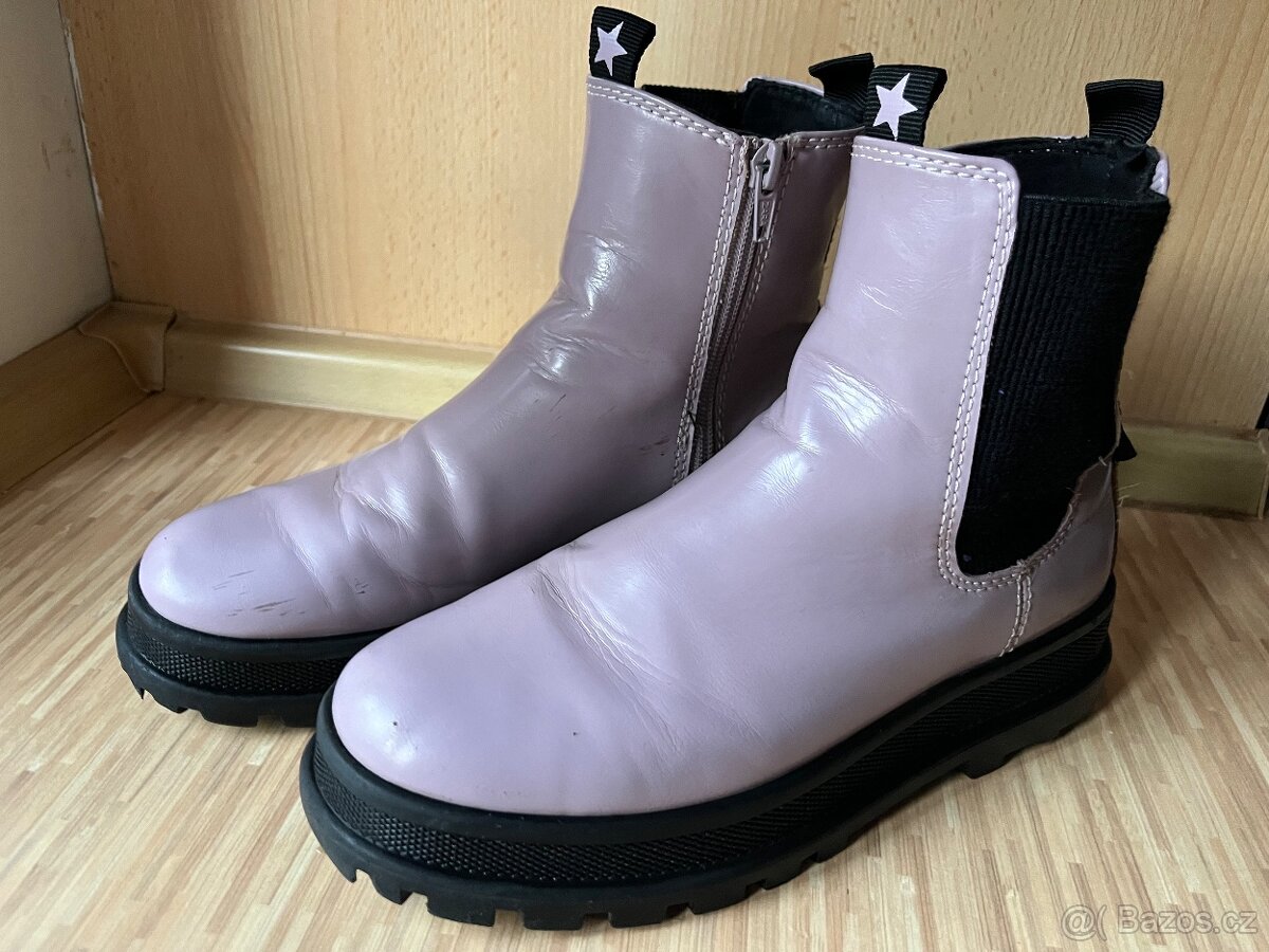 Zimní nízké kozačky/boty Zara vel.37