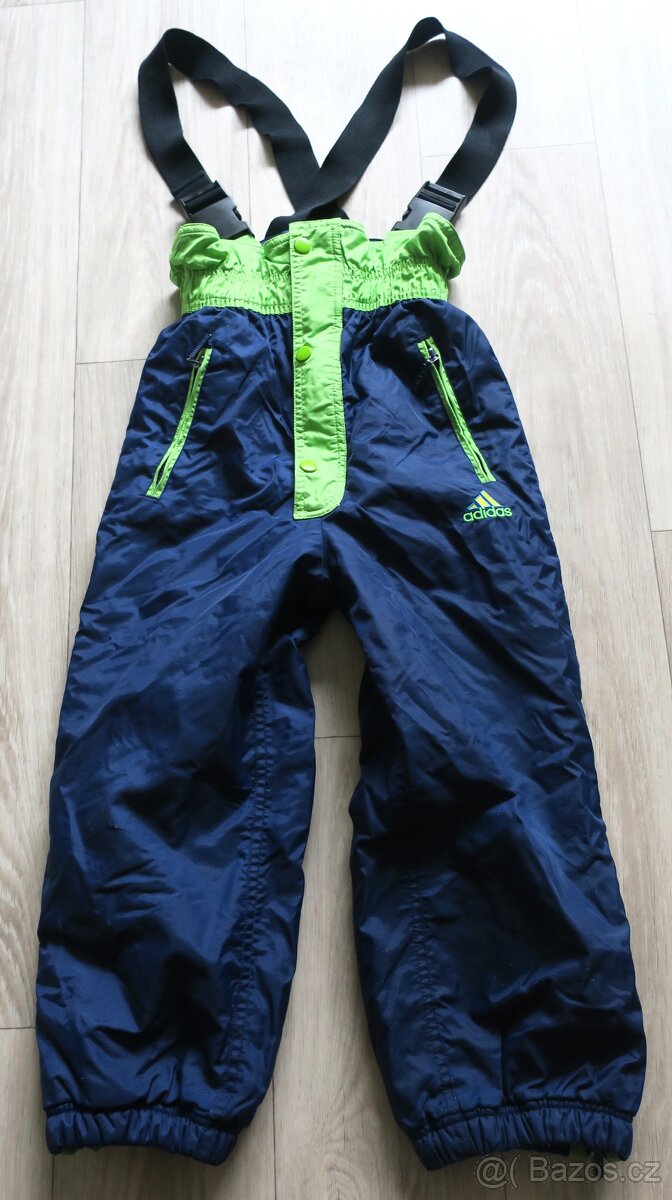 Lyžařské kalhoty - oteplovačky zn. Adidas vel. 116