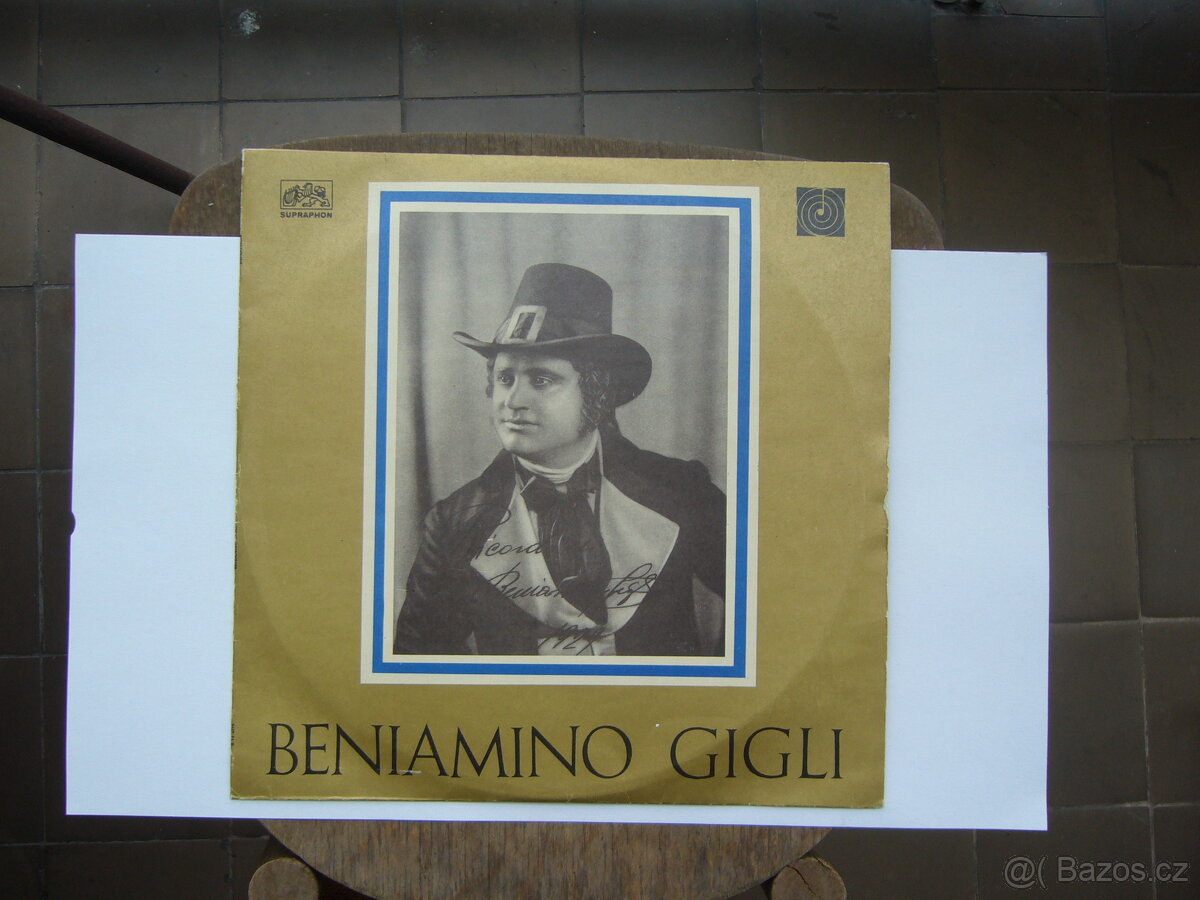LP album Benjamino Gigli