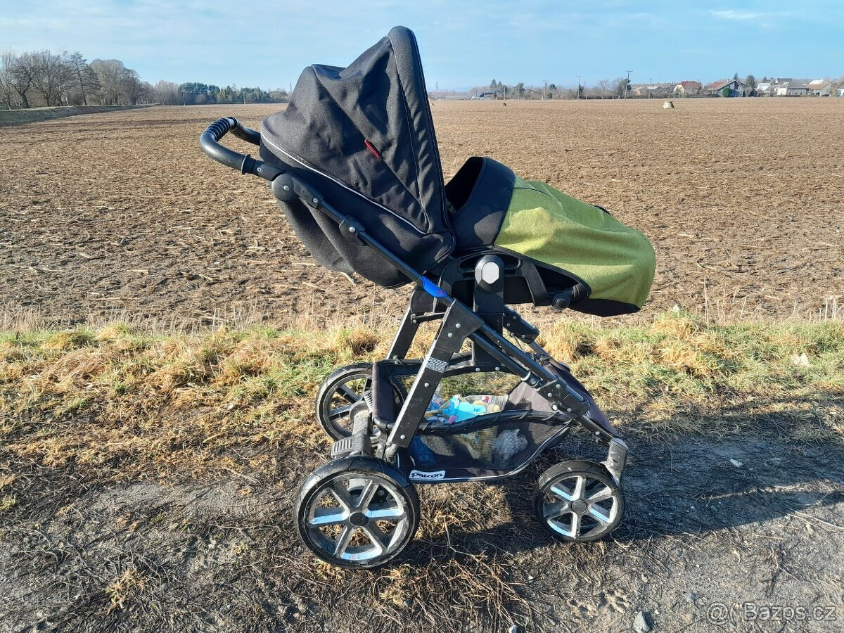Český kočárek Patron trojkombinace