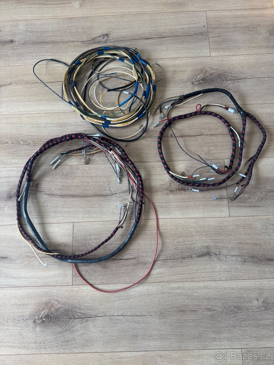 elektroinstalace Gaz m20 Pobeda 2-3 model