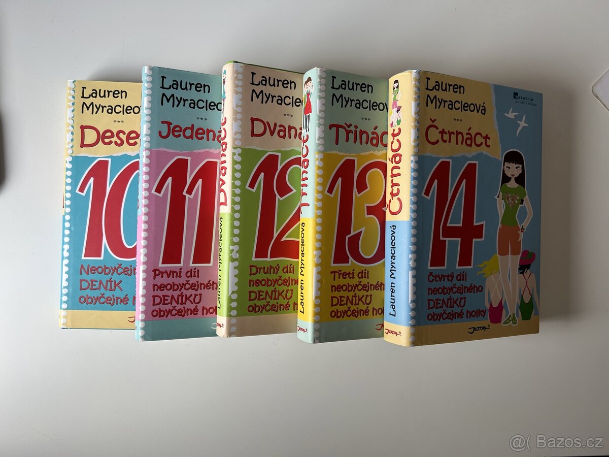Sada pěti knih od Lauren Myracleové