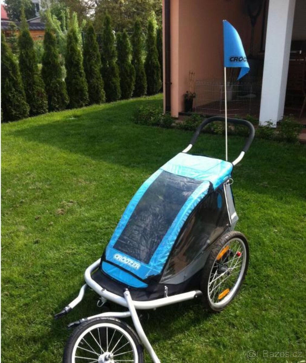 Cyklovozik croozer kid for 1 model odpruzeny