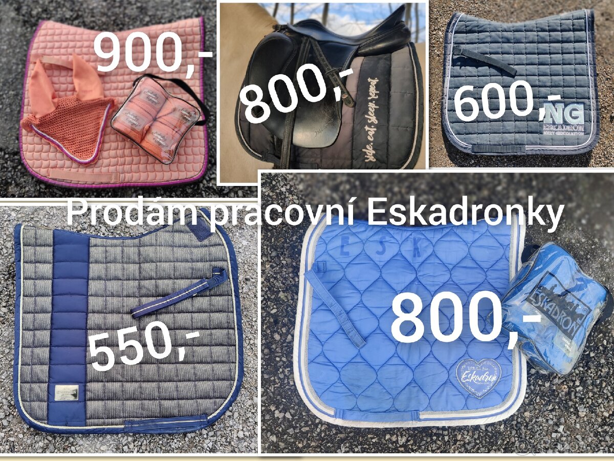 Prodám pracovní dečky a sety Eskadron