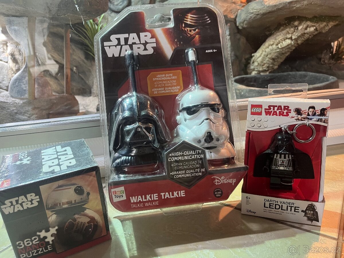 STAR WARS VYSÍLAČKY, PŘÍVĚŠEK+PUZZLE ZDARMA