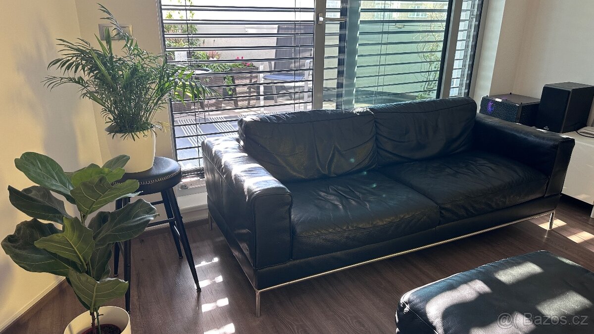 Kožená sedačka IKEA