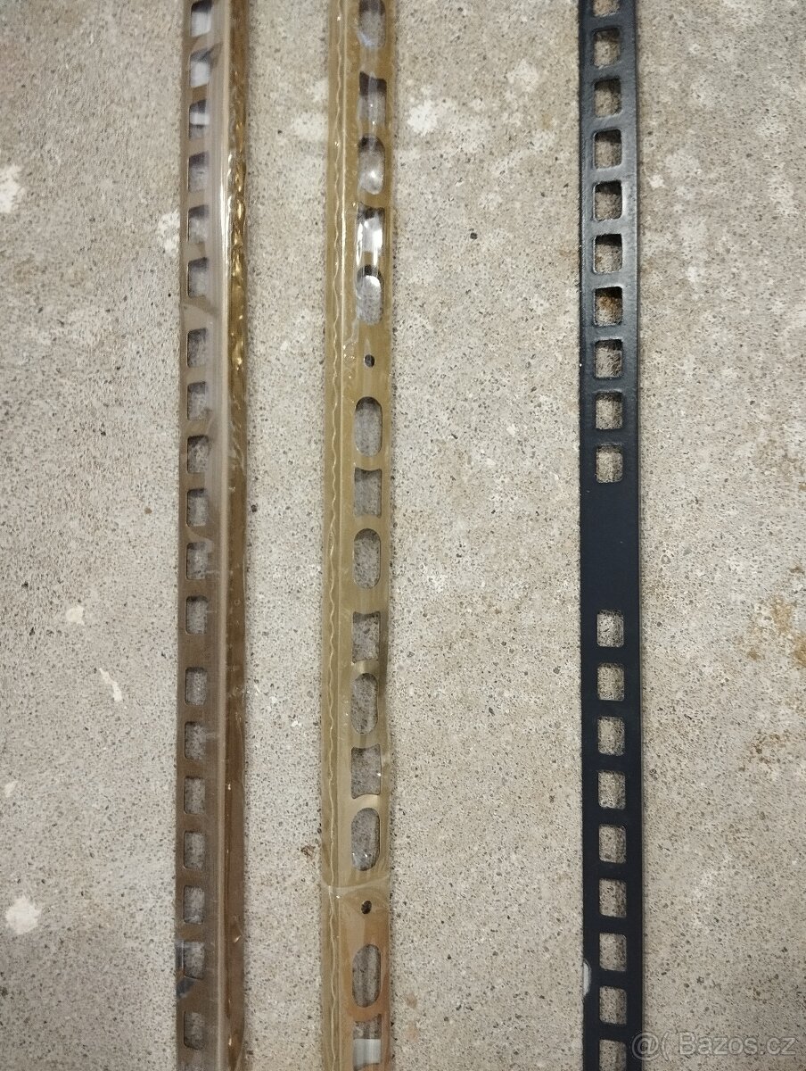 Prodám ukončovací lišty L rozměr 8 mm a 12,5 mm