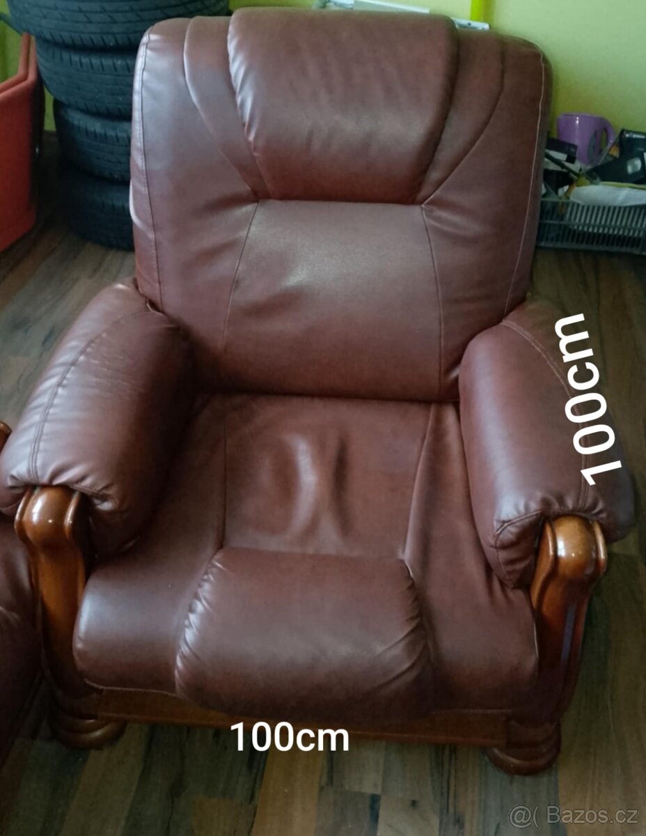 Rustikální sedací souprava