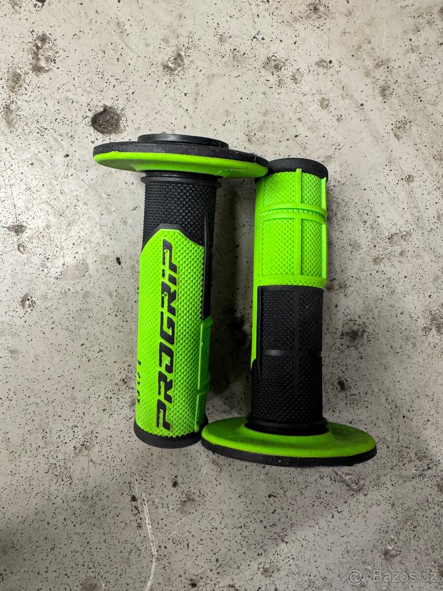 Nové Gripy/rukojeti ProGrip 801 - černá/zelená