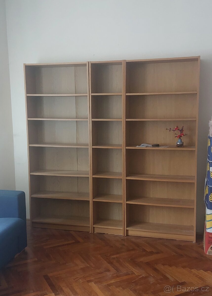 Ikea Billy sestava knihoven (cena za vše dohromady)