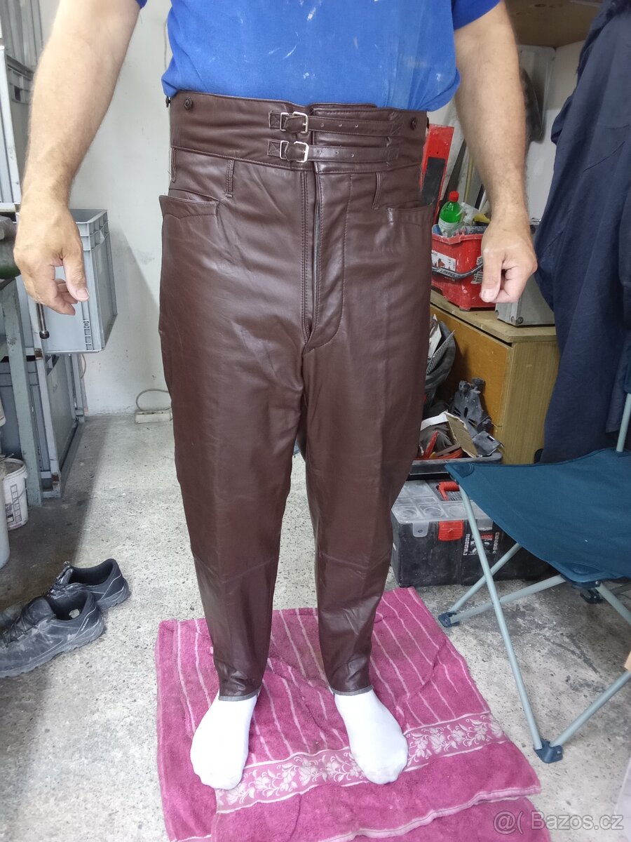 VB kožené kalhoty