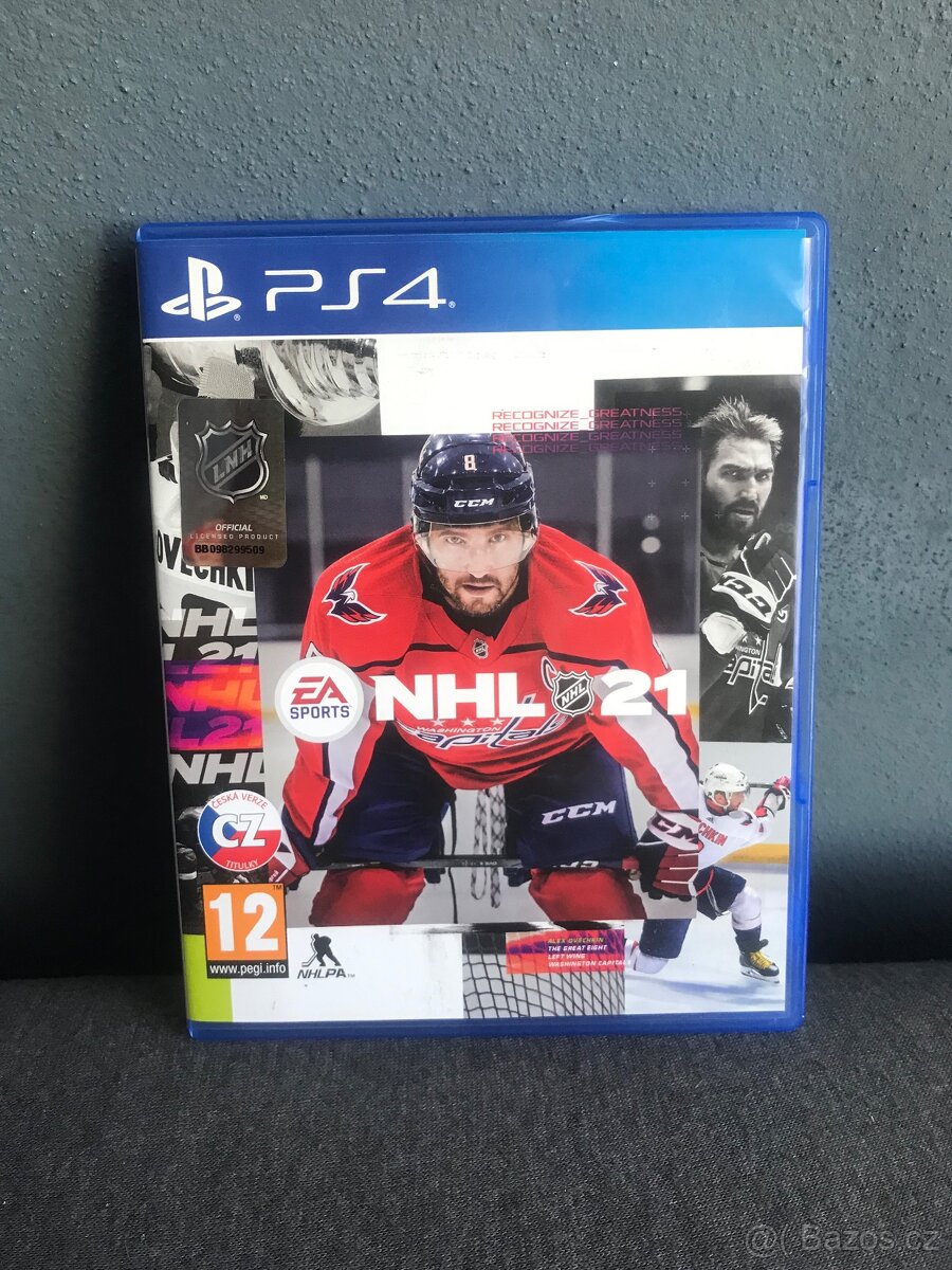 PS4 hra NHL 21 - CZ
