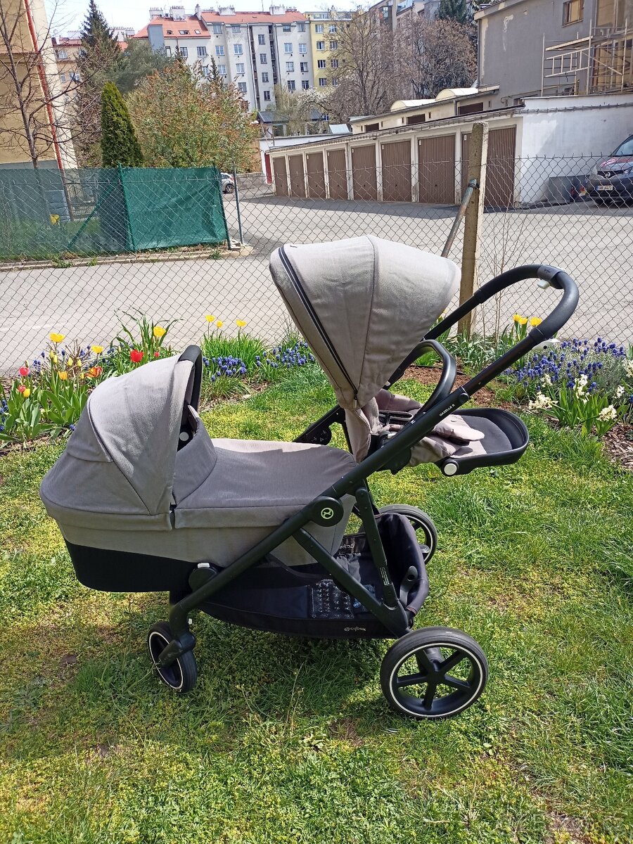 Sourozenecký dvojkočárek Cybex Gazelle S