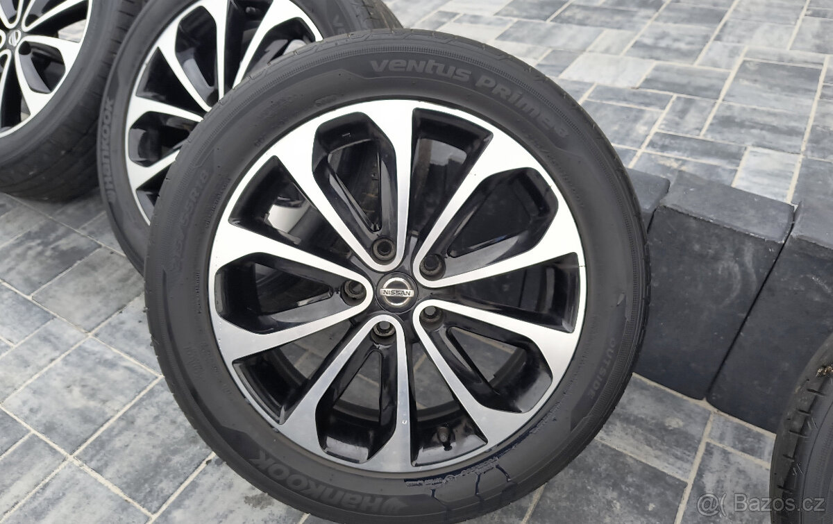 18 originál NISSAN Qashqai 5x114,3 letní ☀️ 215/55 R18
