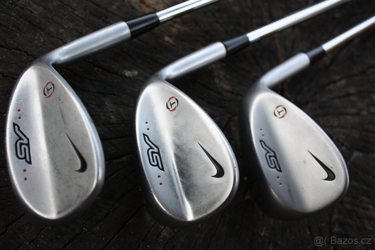 WEDGE značky NIKE 52° + 56° + 60°