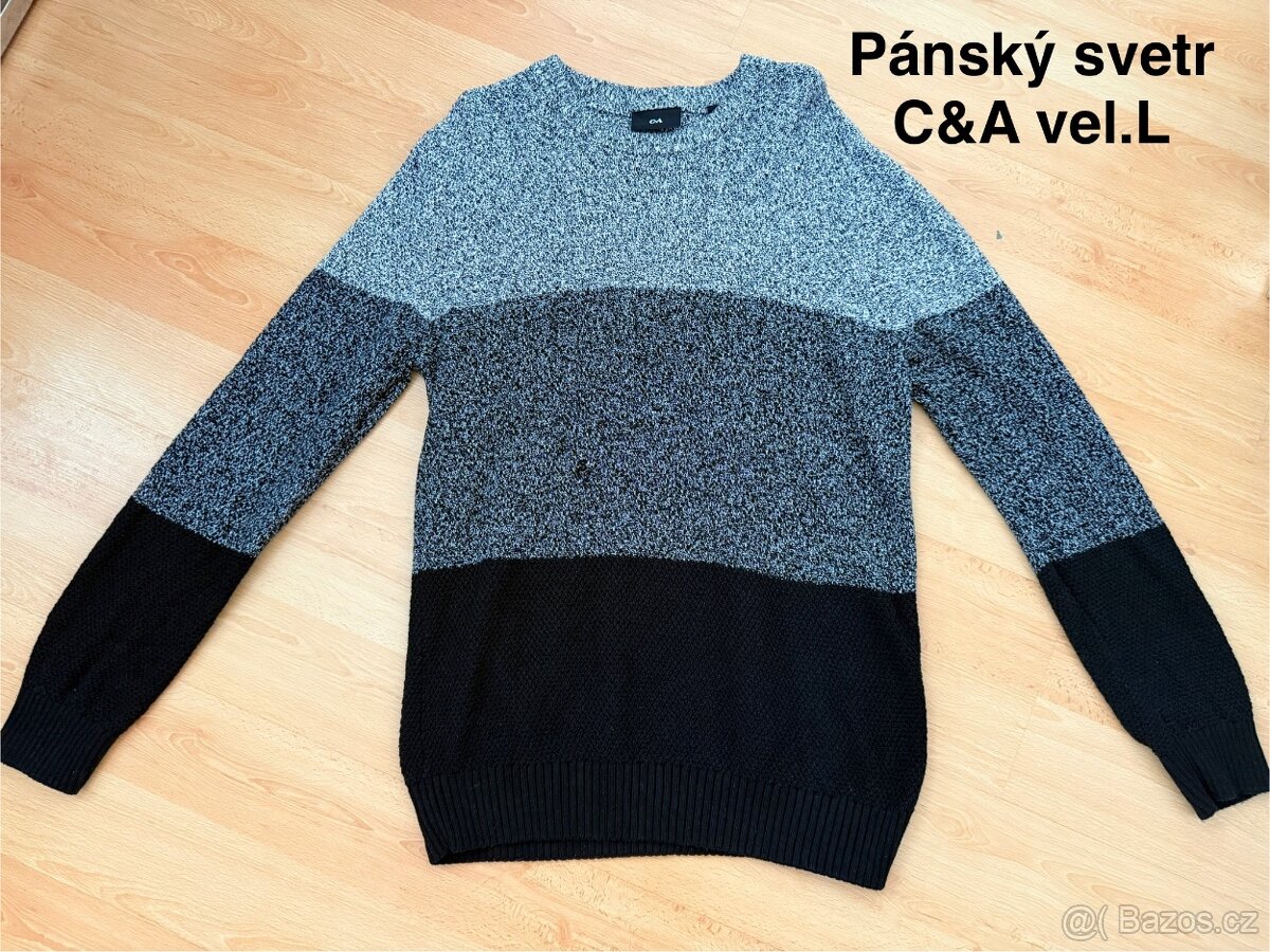Pánský svetr vel.L
