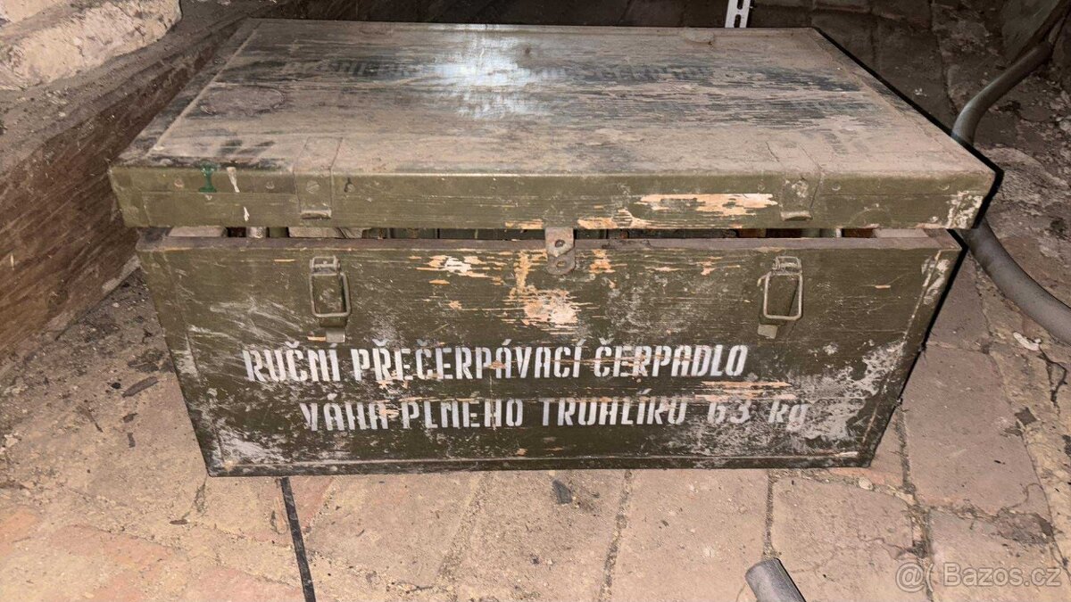 Ruční přečerpávací čerpadlo ČSLA+ původní bedna