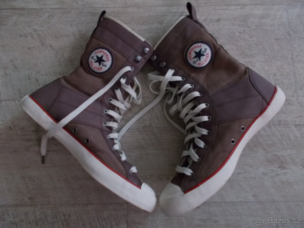 ŠPIČKOVÉ KOŽENÉCONVERSE ALL STAR V.39 TOP STAV