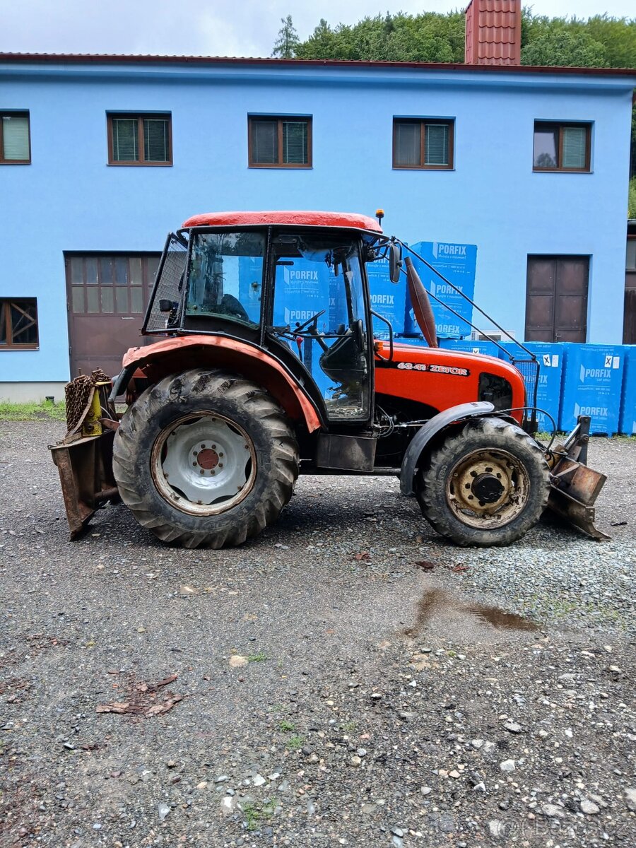 Zetor UKT 6341 s navijákem Agama 2