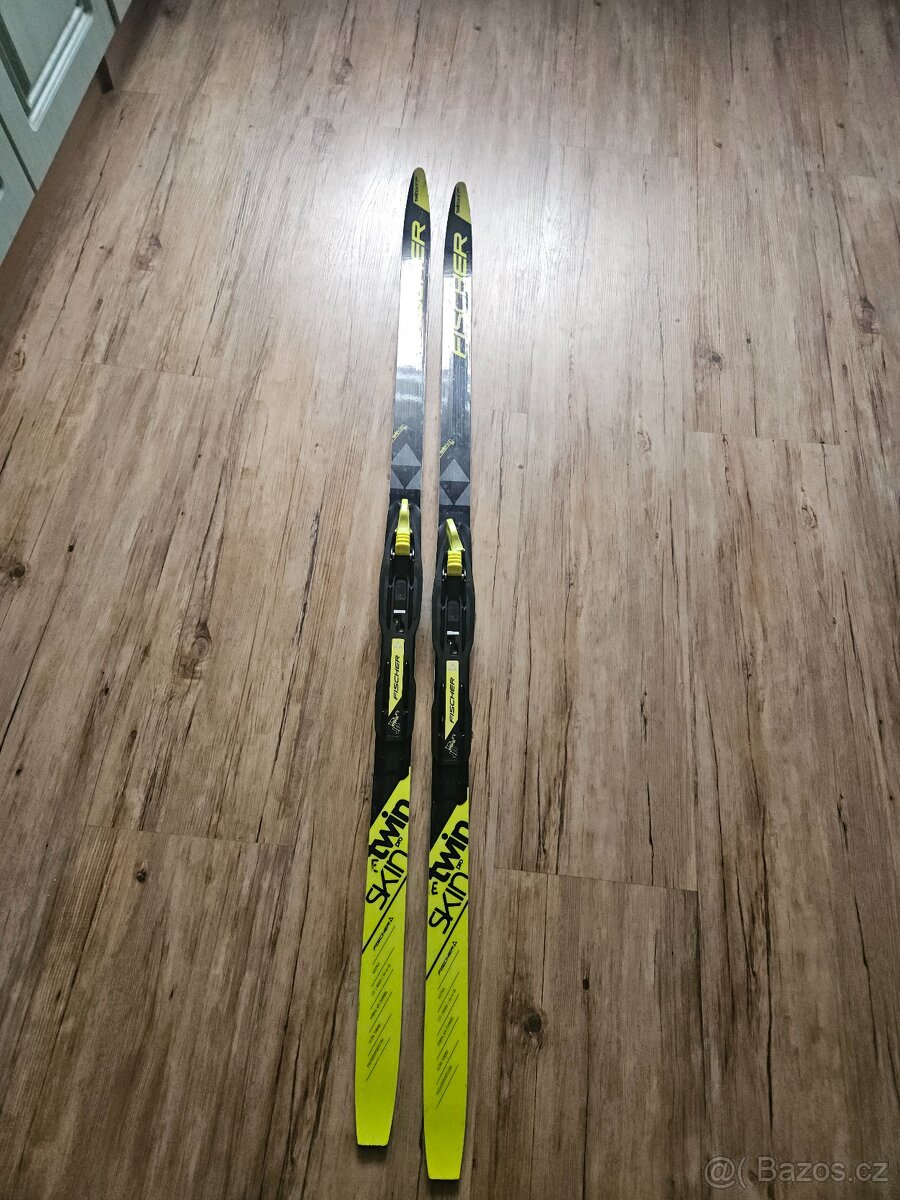 Běžky Fischer twin skin pro, 137 cm