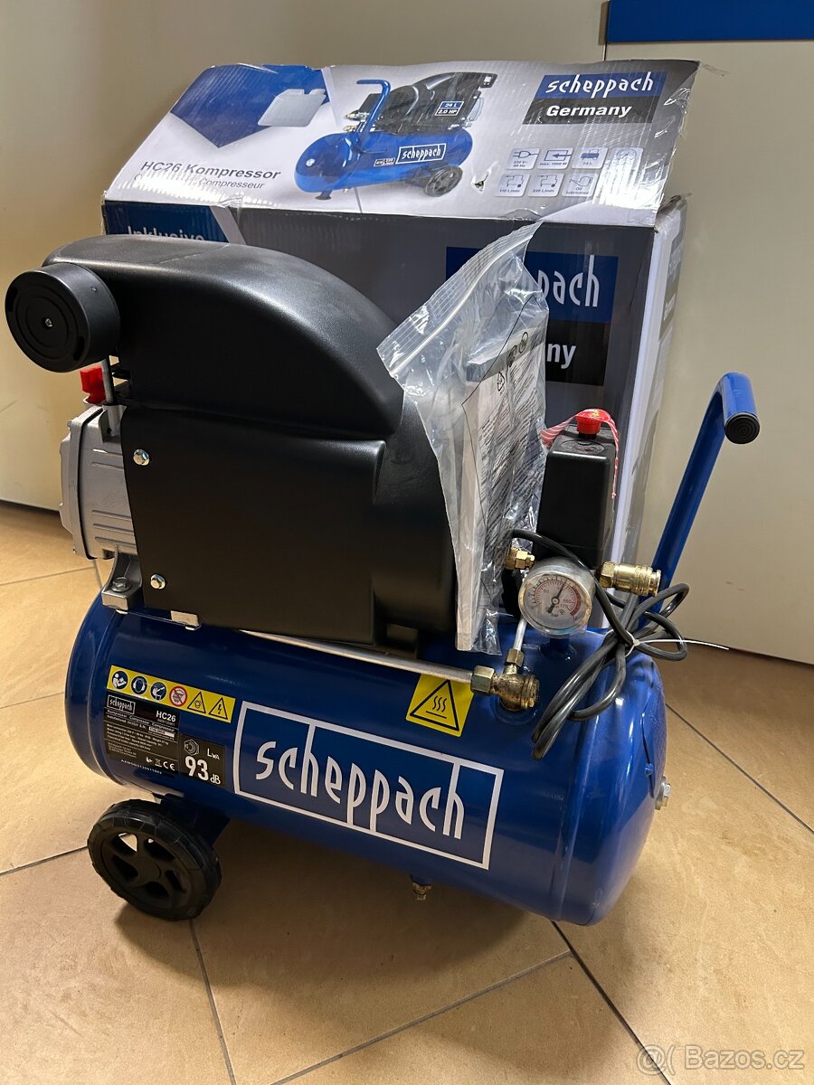 Kompresor olejový Scheppach HC 26