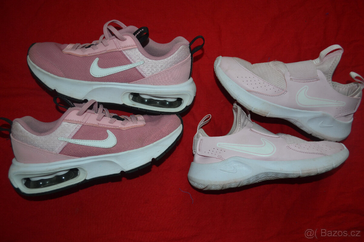 sportovní boty Nike dívčí 35,chlapecké 38