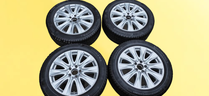 18" disky Mercedes S (W222) + zimní pneu 245/50/18 - pošlu