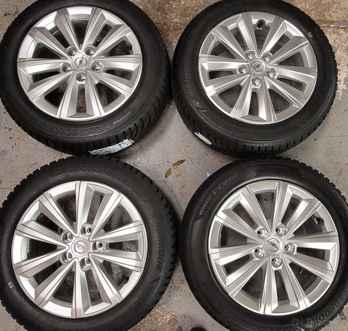 Opel Astra L, 16' alu disky, zimní Hankook,nové