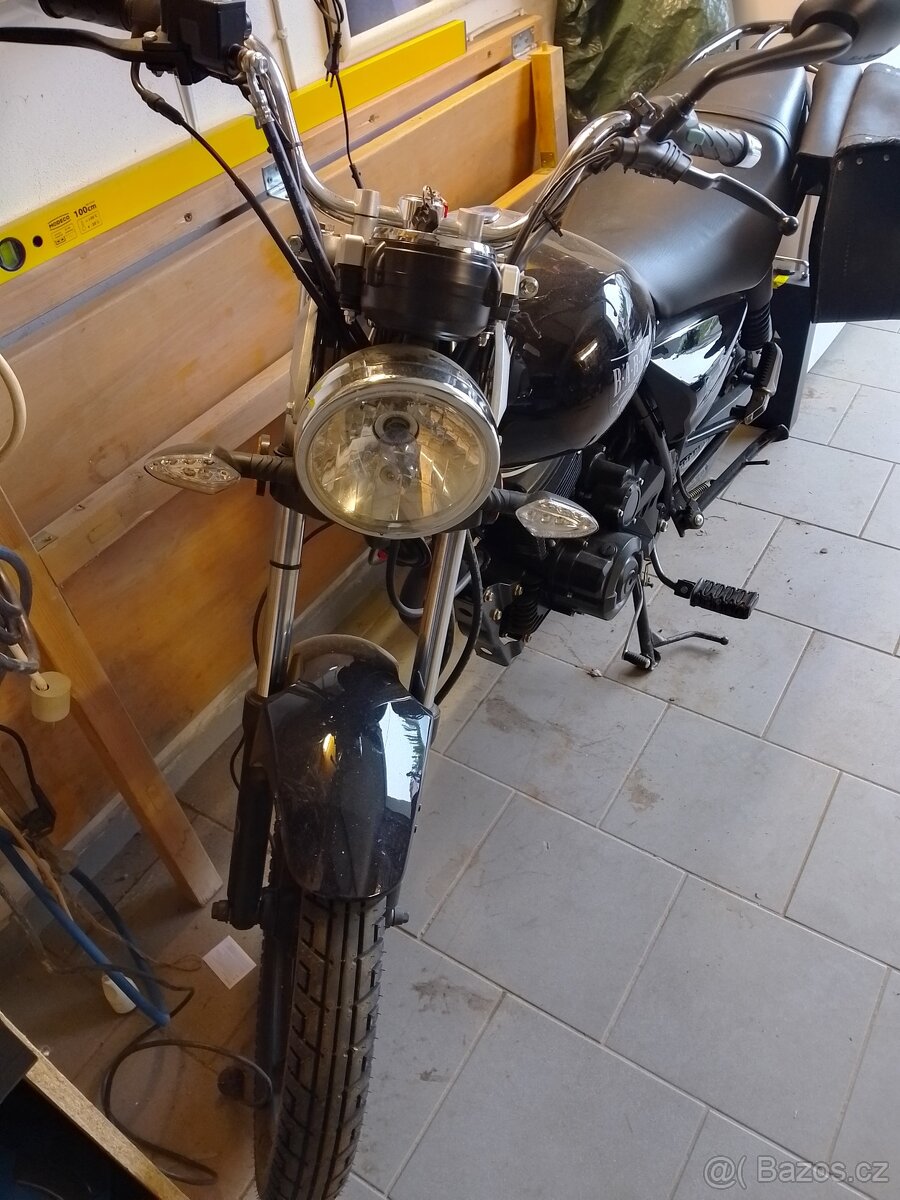 Prodej moto chopper Barton Clasic125