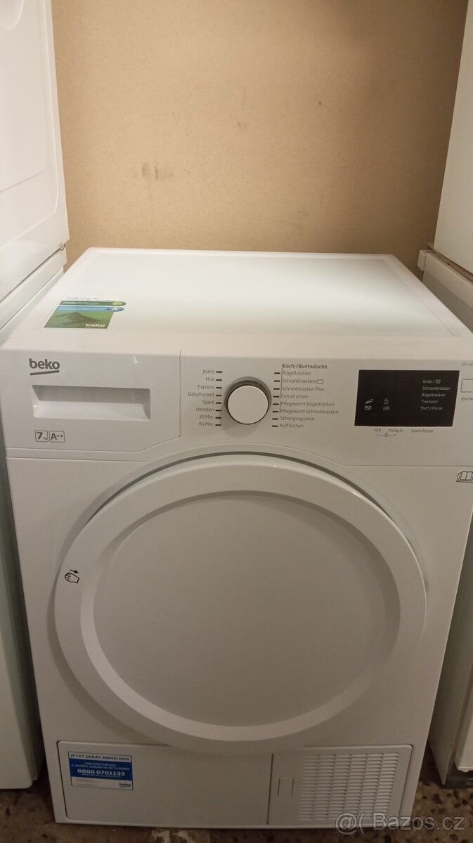 Sušička prádla Beko
