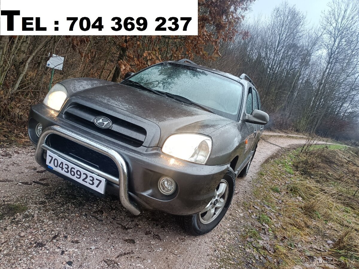 // Hyundai Santa Fe 2.0 CRDI, 82.5kw, 2005 //DÍLY