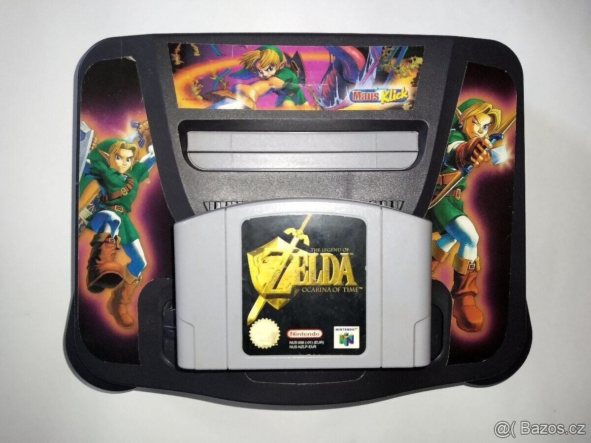Nintendo 64 + LEGEND OF ZELDA OCARINA OF TIME —RARITKA–