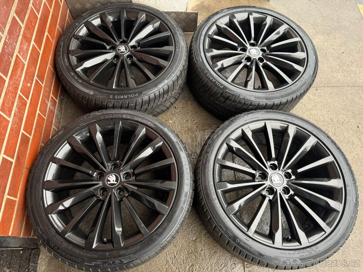 Alu 19" 5x112, Phoenix BLACK zimní 85% SUP3 TOP