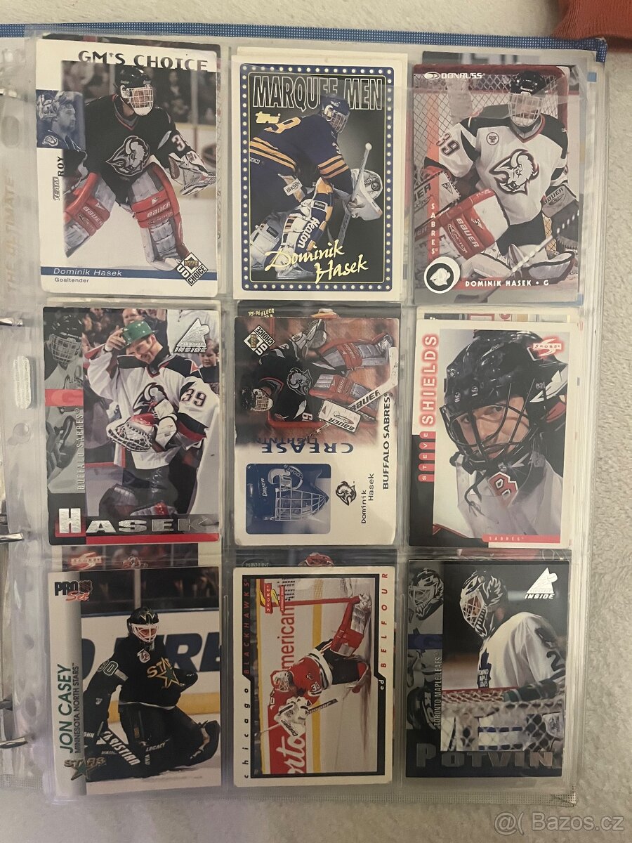 Prodám hokejové kartičky